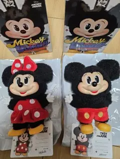 POPMART DISNEY ミッキーファミリーキュート ミニーとミッキーセット