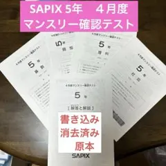 sapix 5年 社会 全セット SAPIX 小学5年 社会夏期講習全8回セット 中学受験 日本の国土 第一次