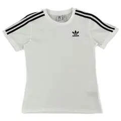adidas アディダス リンガーTシャツ トレフォイユ刺繍 レディース Lのサムネイル