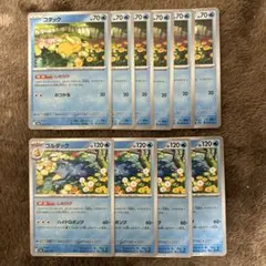 コダック6枚、ゴルダック4枚　しめりけ