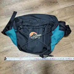 Lowe alpine ウエストバッグ ヒップバッグ ブラック　グリーンのサムネイル