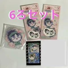 忍たま乱太郎 七松小平太 中在家長次 アクリルスタンド ステッカー くじ券セット