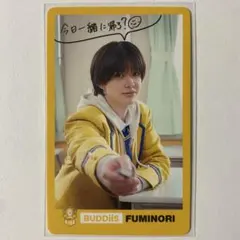 BUDDiiS FUMINORI EBiDAN 15周年 トレカ 1枚