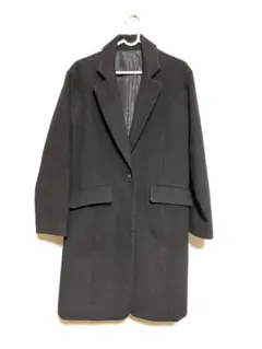 ブラック ロングコート Mサイズ 38