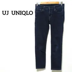 UJ ユニクロ スキニーデニム ダークブルー サイズ25 カジュアル