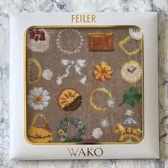 フェイラー ハンカチ 和光「WAKO Happy Moments」 ベージュのサムネイル
