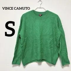 ✨️お買得‼️VINCE CAMUTO 【S】 グリーン ニットセーター 春 鮮やか