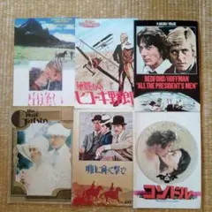 映画パンフレット　ロバート・レッドフォード出演作品6点