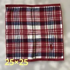 ポロ・ラルフ・ローレン チェック柄タオルハンカチ