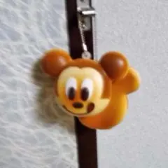 ディズニー　まるでパンみたいなフワフワキーホルダー2コセット