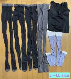 着圧ソックス・レギンスセット L-LLサイズ