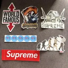 限定価格] supremeノベルティステッカーセット - メルカリ