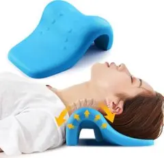 首枕 首が伸ばす 枕 1日10分 首 ストレッチ 首 肩周りリラックス 首まくら