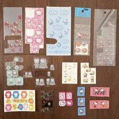 ハローキティ シール・ステッカー 平成 当時物