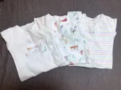 新生児服　Next 足付きロンパース　冬服