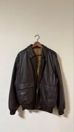 vintage 本革フライトレザージャケットのサムネイル