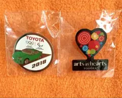 2018平昌オリンピック ピンバッジ/トヨタ ブラック - メルカリ