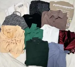 値下げしました☆レディース服15点→17点まとめ売り《1点300円以下！》