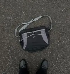 90s nike tech one shoulder bag y2k 刺繍ロゴのサムネイル