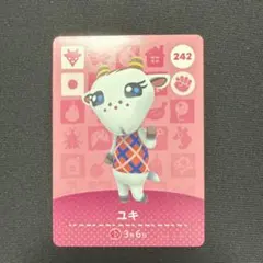 どうぶつの森 amiibo ユキ
