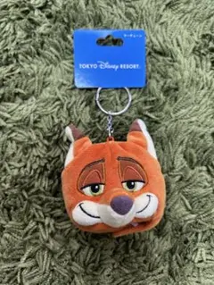 ディズニーランド　ズートピア　ニック　被り物　キーチェーン　キーホルダーのサムネイル