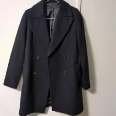 【美品】ZARAベーシック　コート黒