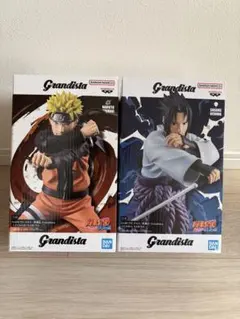 NARUTO グランディスタ ナルト　サスケ　2体セット
