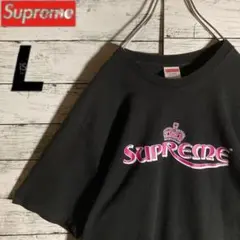SUPREME 23SS Crown Tee Black クラウン 半袖Tシャツ - メルカリ