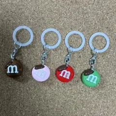 めじるしアクセサリー アンブレラマーカー 4個セット m&m's Mチョコ