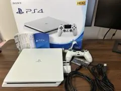 PS4 CUH-2100AB02 500GB+縦置きスタンド+フック 動作確認済