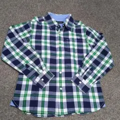 BLUE CROSS 長袖シャツ Sサイズ (140)チェック柄