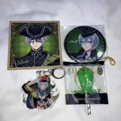 シルバー ツイステ アクキー スケアリー キャンディ ましコレ 箔 缶バッジ