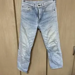 ライトブルーストレートレッグデニムリーバイス