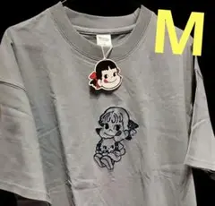 Pekoちゃん 刺繍 半袖Tシャツ ライトブルー Mサイズのサムネイル