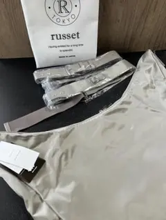 【新品未使用】russet クラウズナイロン ダブルベルト2wayバッグのサムネイル