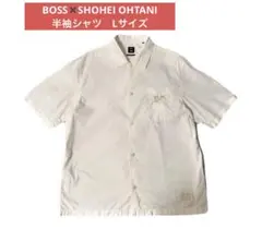 BOSS x 大谷翔平 リラックスフィットコットンポプリンシャツ M