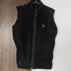 HAGLÖFS ブラック フリースベスト
