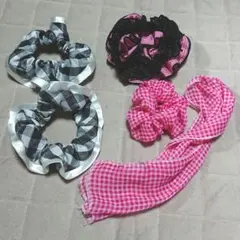 シュシュ4個セット