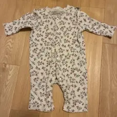 花柄ロンパース 60〜70cm