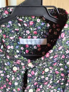 CIAOPANIC 小花柄シャツ（半袖) グリーン　Mサイズのサムネイル