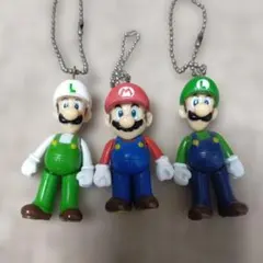 スーパーマリオ ルイージ キーホルダー 3体セット