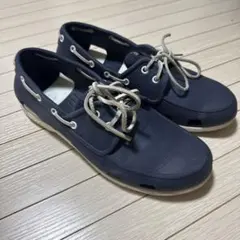 Crocs ビーチライン デッキシューズ ネイビー　27cmのサムネイル