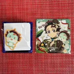 鬼滅の刃 ufotable アニマルクッキーバッジ コースター 竈門炭治郎