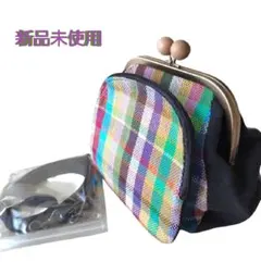 新品未使用✨QUARTER クォーター 大玉がま口 ショルダーバッグ 斜め掛けのサムネイル