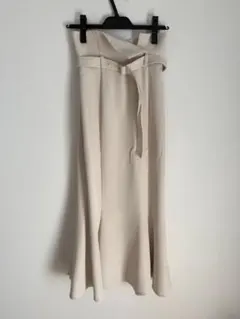 フレイアイディー　2wayハイウエストマーメイドスカート 白 0サイズ