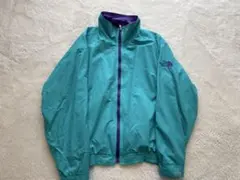 90s THE NORTH FACE ナイロンジャケット ターコイズ 日本製