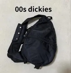 希少 dickies ナイロンスリングバッグ ブラック×オレンジ - メルカリ