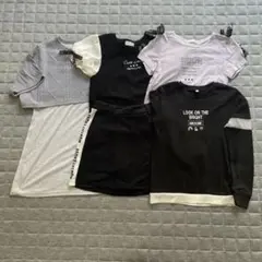 150cm Tシャツ　ワンピース　トレーナー　5点セット