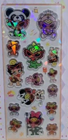 ヒステリックミニ ホログラム加工 アクリルシール
