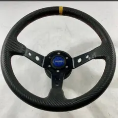 MOMO モモ ステアリング レザー 車 ハンドル レース スポーツ カー用品のサムネイル